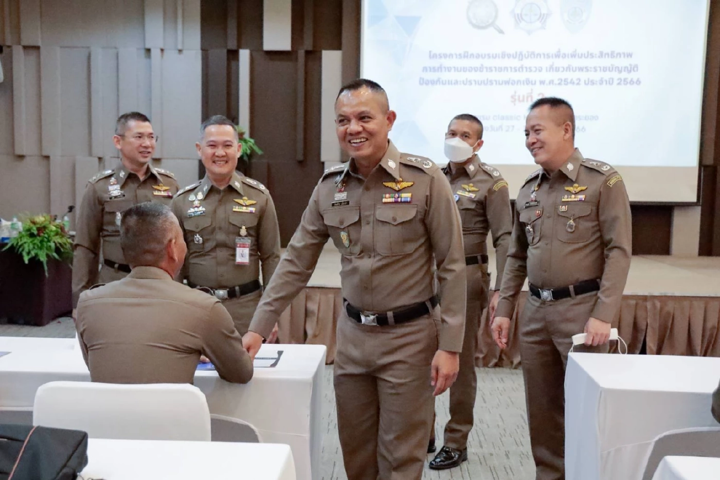 ศปปง.ตร. ปิด Workshop คดีฟอกเงิน รุ่น 1 - 2