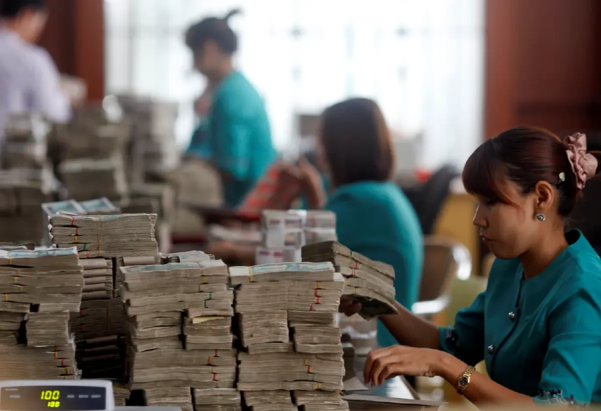 เมียนมาปิดบัญชีโมบาย แบงก์กิง กว่า 700 บัญชี