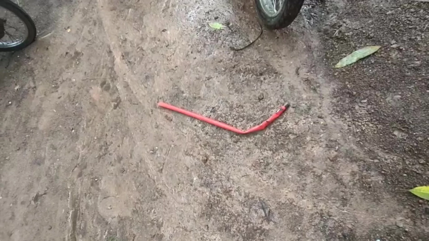 ไม้ที่นางสนธยา ใช้ตีลูกชาย