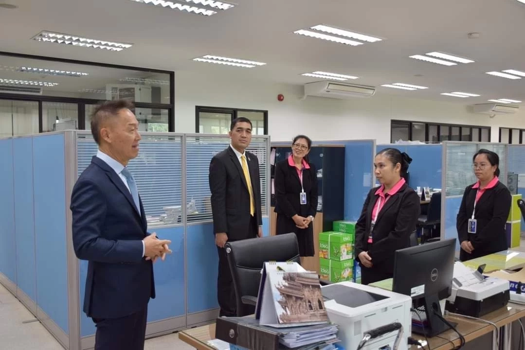 "โชติวัฒน์" ปธ.ศาลฎีกา ตรวจเยี่ยมศาลในจังหวัดปราจีนบุรี-นครนายก