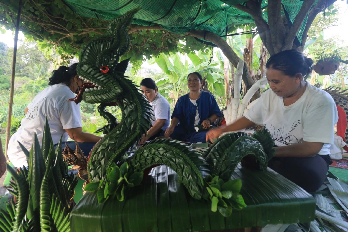 ชาวบ้านมุง สืบสานงานบายศรีพญานาคแบบวัฒนธรรมพื้นบ้าน