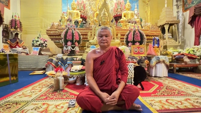 พระครูประยุตเจติยานุการ เจ้าอาวาสวัดพระธาตุดอยเวา