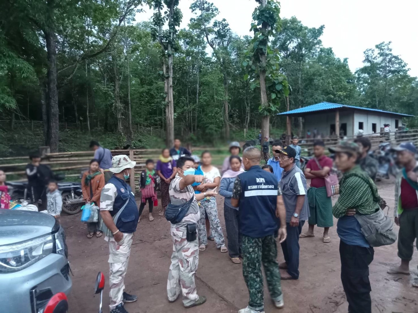 กะเหรี่ยงถล่มทหารเมียนมา รัฐคะยา ผู้ลี้ภัยสงครามทะลักแม่ฮ่องสอน 3.3 พันคน