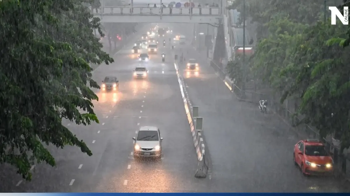เตือน ภาคเหนือ-ภาคใต้ รับมือฝนฟ้าคะนองร้อยละ 70 เช็กพื้นที่ฝนตกหนัก ที่นี่ 