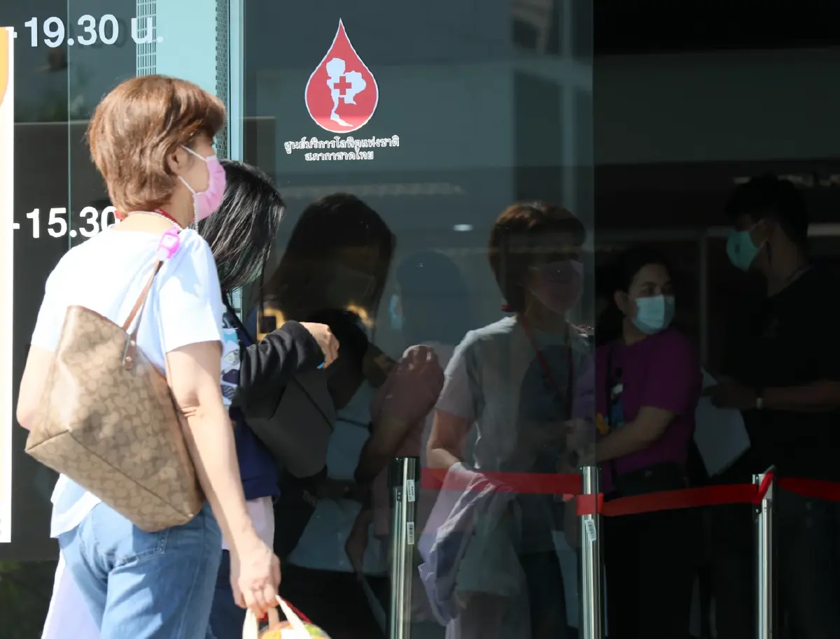 สภากาชาดไทย ชวนบริจาคโลหิตช่วยชีวิตผู้ป่วย เนื่องในวันผู้บริจาคโลหิตโลก