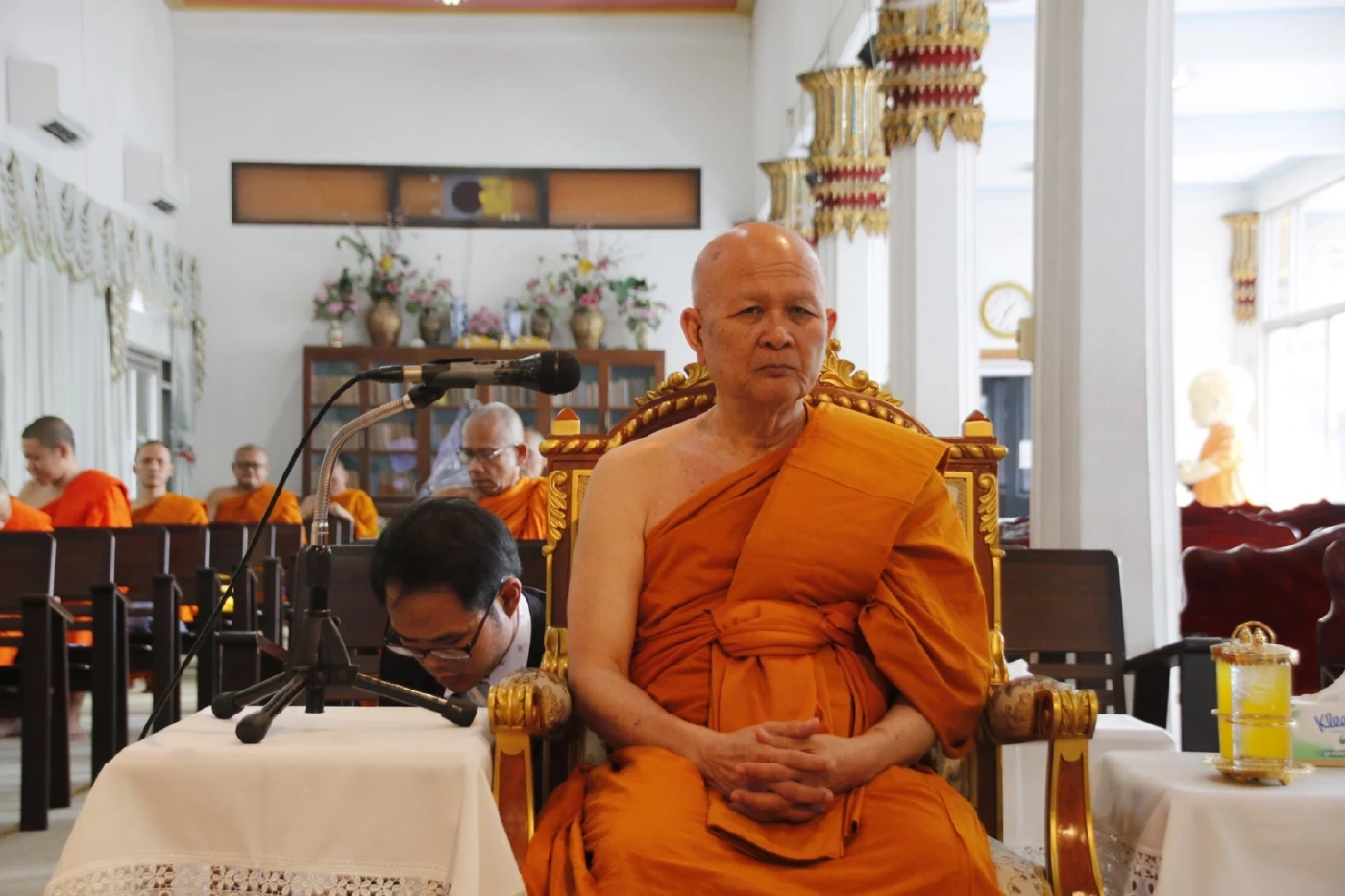 สถาปนาสมณศักดิ์  &quot;พระเทพโสภณ&quot; เป็น พระราชาคณะชั้นธรรม วัดราชบุรณะ กทม.  ขอบคุณภาพจากเพจ วัดราชบุรณะ