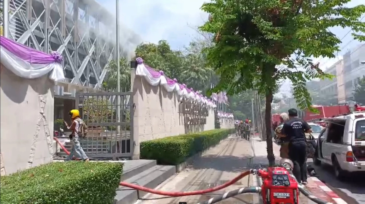 เพลิงไหม้ห้องเอกสาร ชั้น 3 กรมสรรพสามิต ซ้ำรอยปี 64