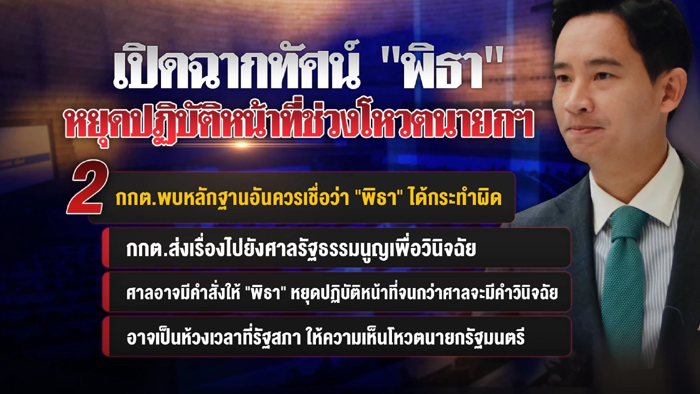 เปิดบันทึก ส.ว. ถกปม"พิธา"หากศาลรธน.สั่งหยุดปฏิบัติหน้าที่ ก่อนโหวตนายกฯ  