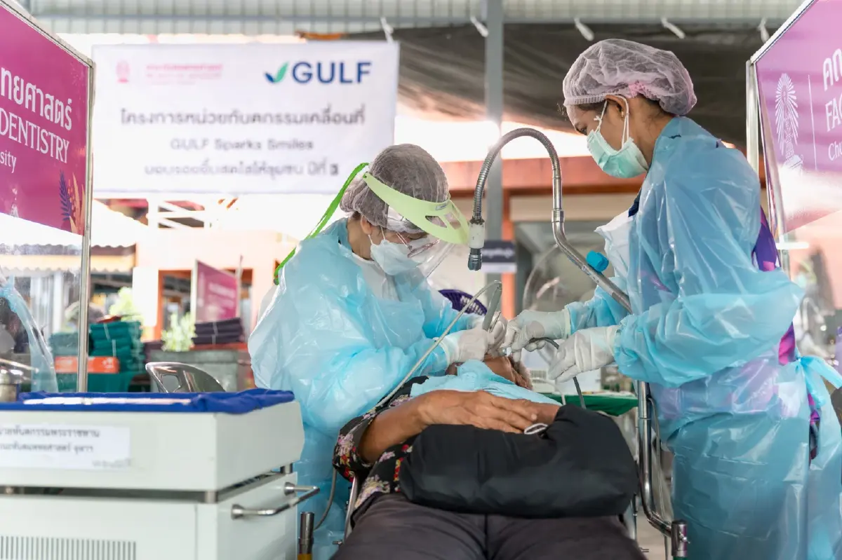 กัลฟ์-ทันตะ จุฬา จัดกิจกรรม ‘GULF Sparks Smiles’ ชุมชนแก่งคอย จ.สระบุรี