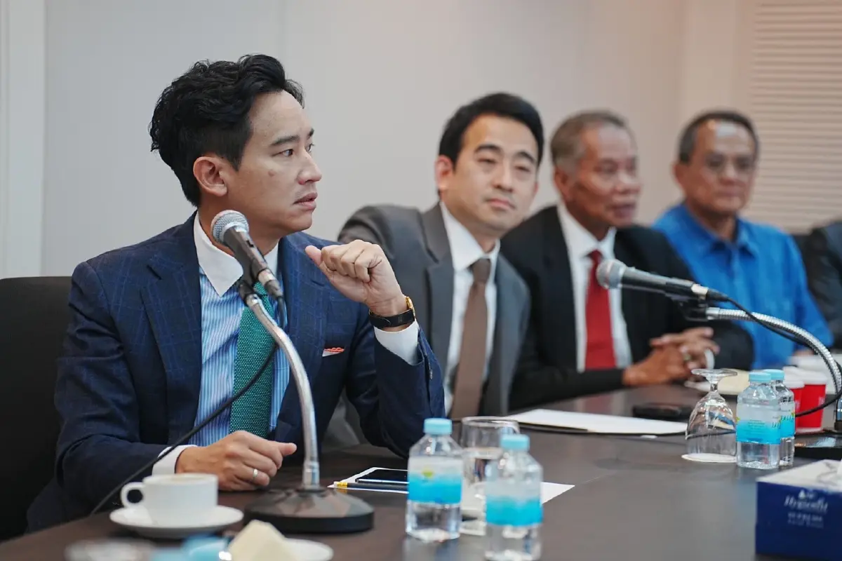 เลอะเทอะ! "สว." พร้อมใจ ปัดไลน์หลุดใบสั่งไม่เห็นชอบเสนอ "พิธา" โหวตรอบ2