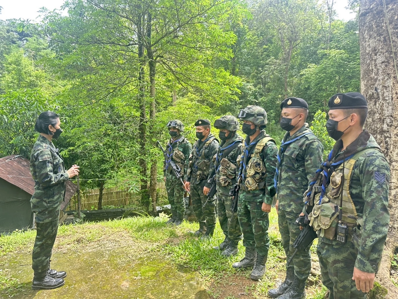 ทบ.ส่งหน่วยแพทย์ตรวจคัดกรอง-อบรมป้องกันมาลาเรีย ชายแดนไทย-เมียนมา