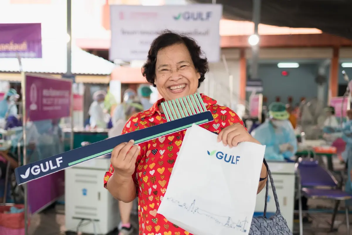 กัลฟ์-ทันตะ จุฬา จัดกิจกรรม ‘GULF Sparks Smiles’ ชุมชนแก่งคอย จ.สระบุรี