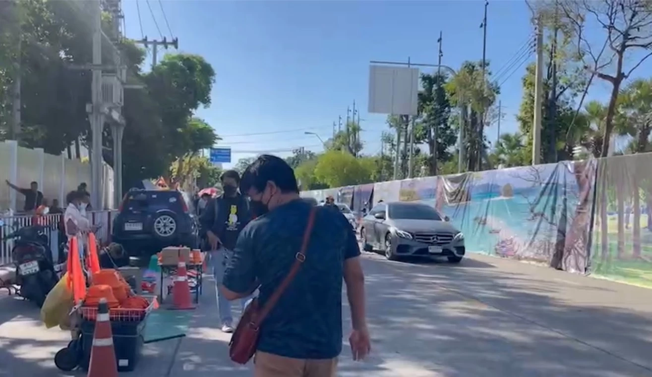 บรรยากาศรอบรัฐสภา ในวันโหวตนายกฯคนที่ 30