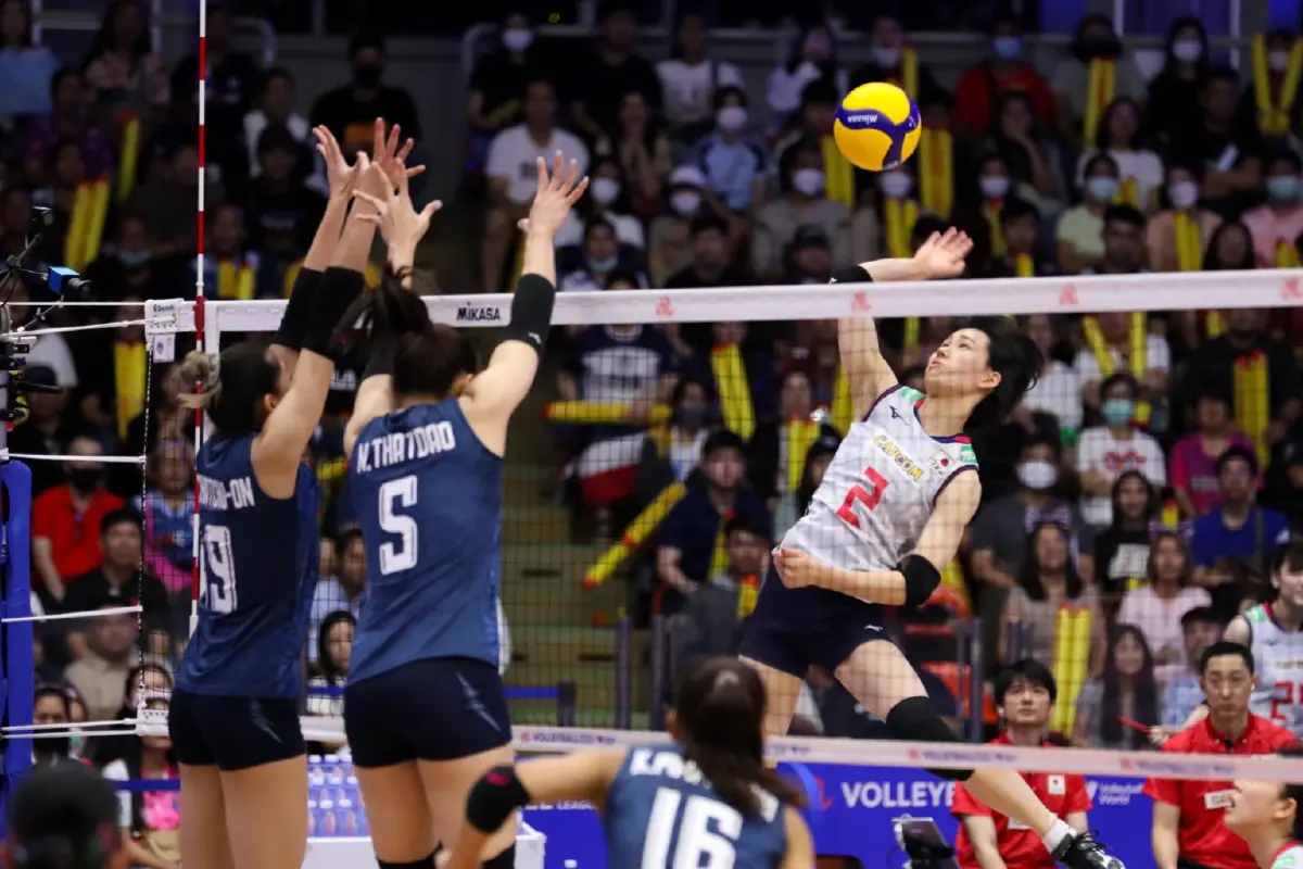 "วอลเลย์บอลหญิงทีมชาติไทย" พ่าย ญี่ปุ่น 3 เซตรวด ศึก VNL 2023