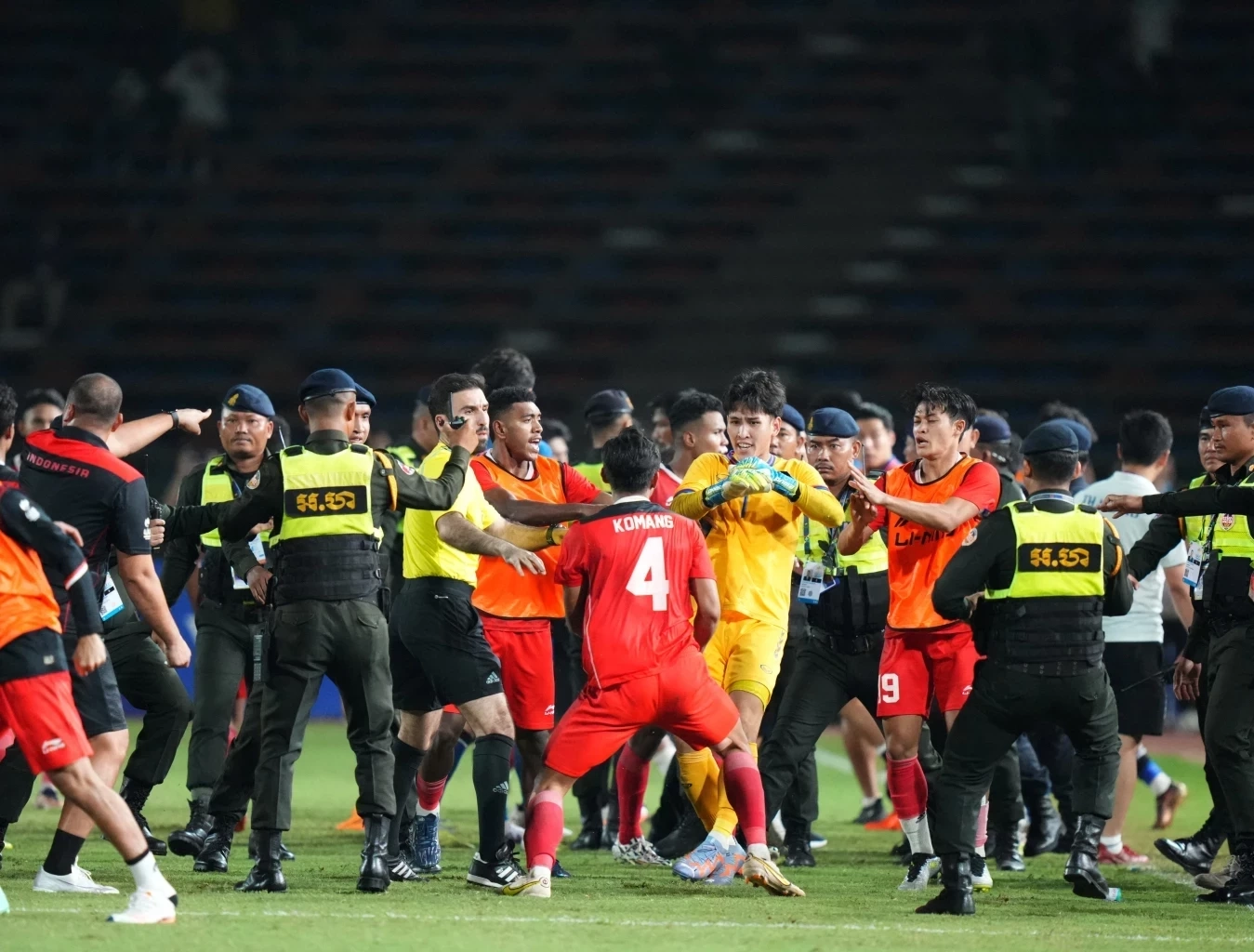 ความวุ่นวายในการแข่งขันซีเกม์ที่กัมพูชา