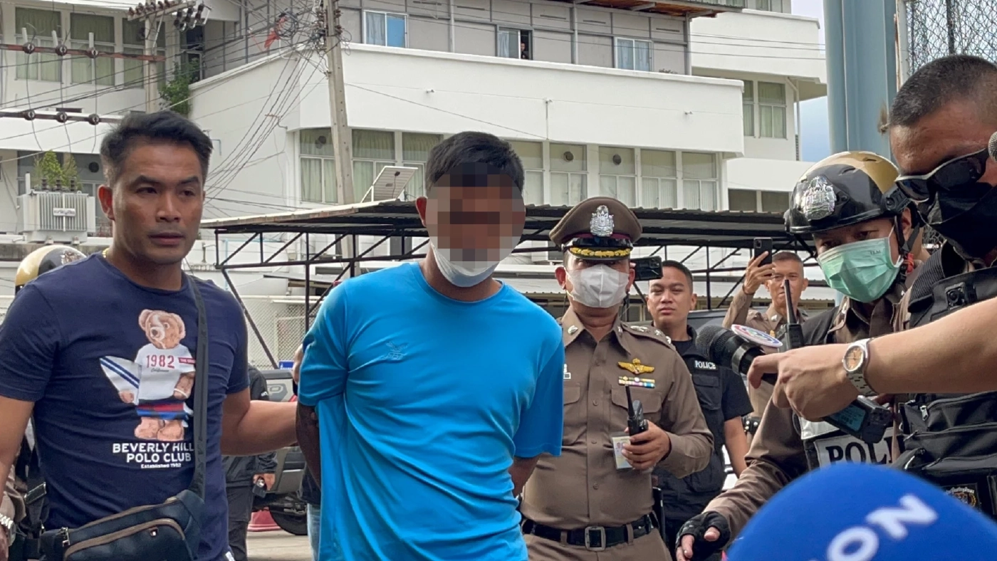 นายยุทธนา หรือแจ๊บ ผู้ต้องหา