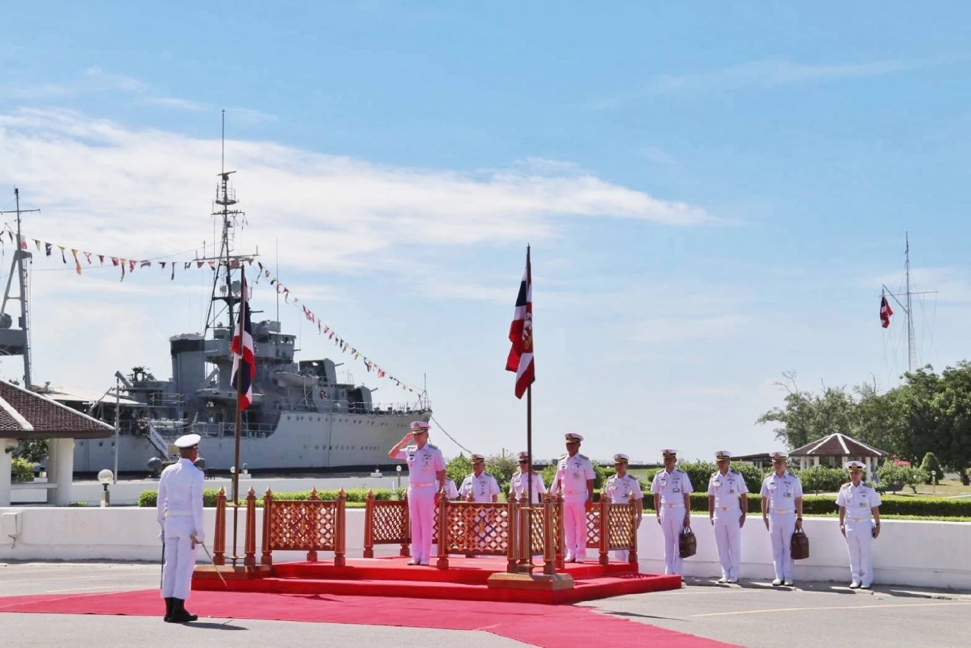 ผู้บัญชาการทหารเรือ เป็นประธานงานวันรำลึกวิกฤตการณ์ ร.ศ.112