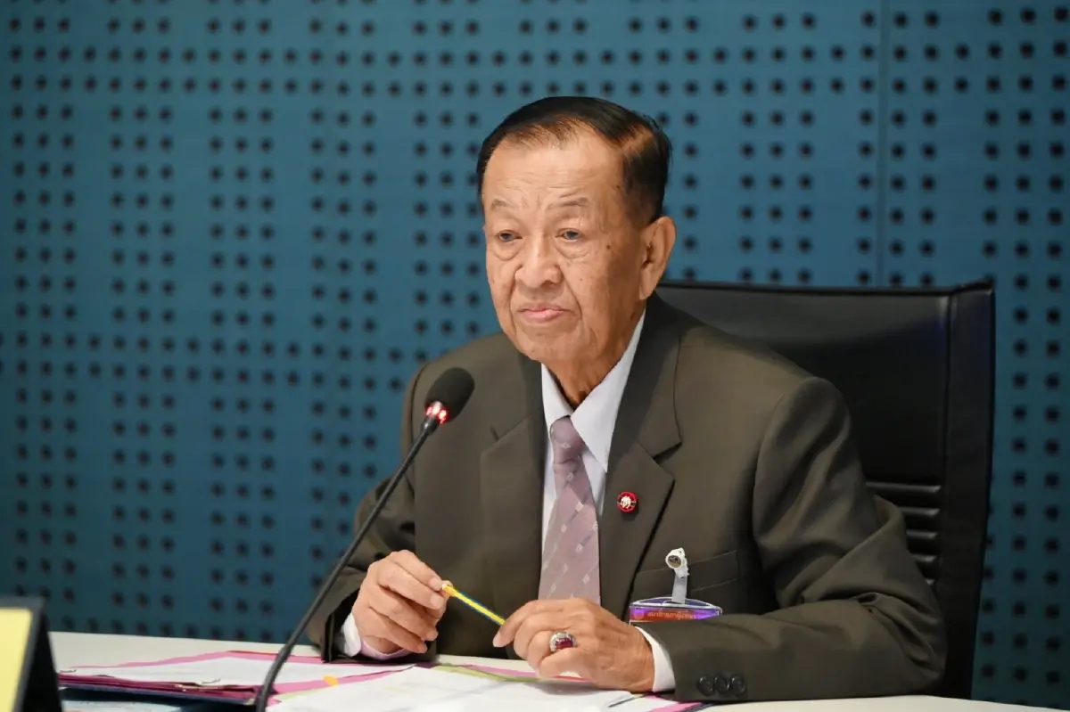 วันมูหะมัดนอร์ มะทา ประธานสภาผู้แทนราษฎร ในฐานะประธานรัฐสภา