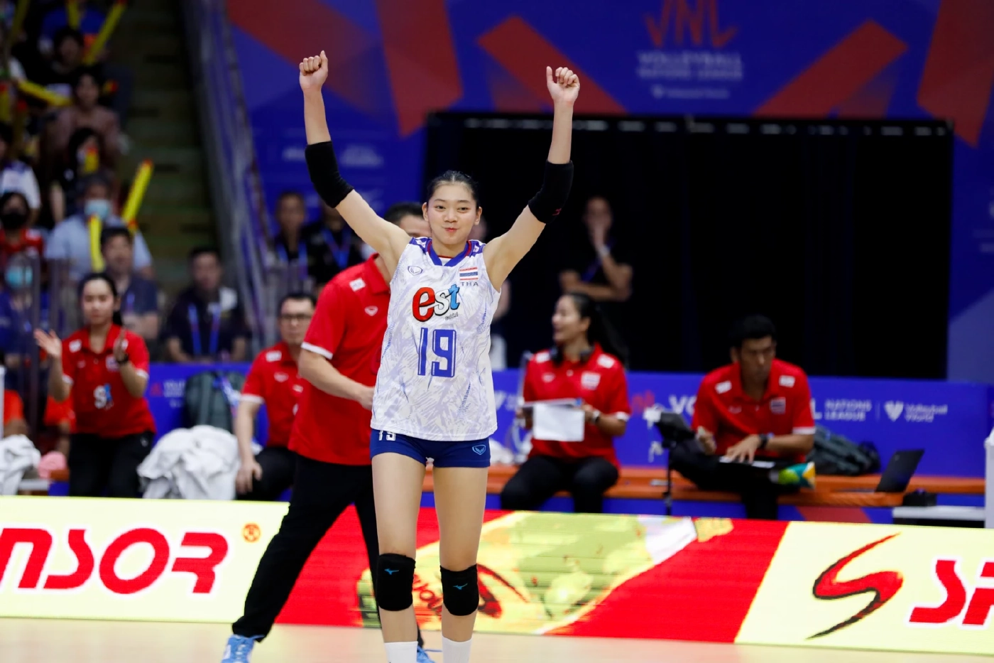 "ชัชชุอร" รั้งเบอร์ 1 รับเสิร์ฟยอดเยี่ยม ศึก "VNL2023"