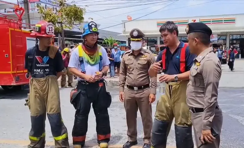 ด่วน! เกิดเหตุแก๊สระเบิด ร้านขายแก๊สใกล้ตลาดบางบ่อ บาดเจ็บ 3 ราย
