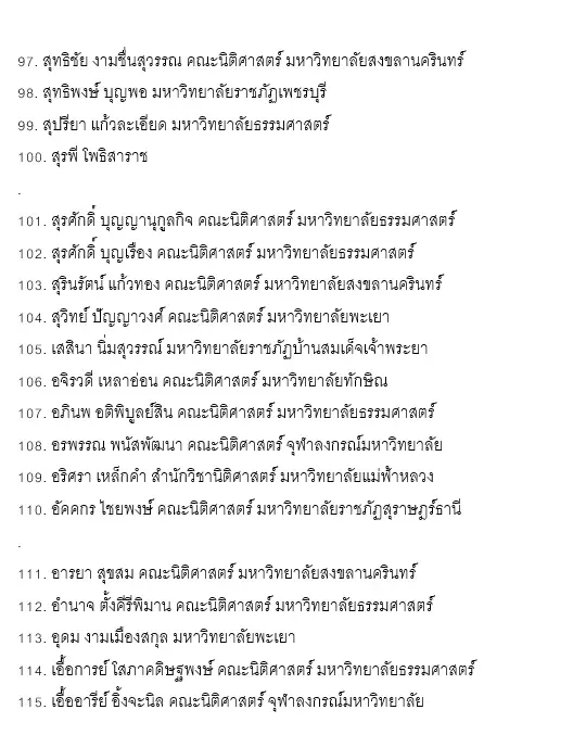115 คณาจารย์นิติศาสตร์ 19 สถาบัน ออกแถลงการณ์  ไม่เห็นด้วยกับมติของรัฐสภาที่ให้ข้อบังคับการประชุมรัฐสภาใหญ่กว่ารัฐธรรมนูญ