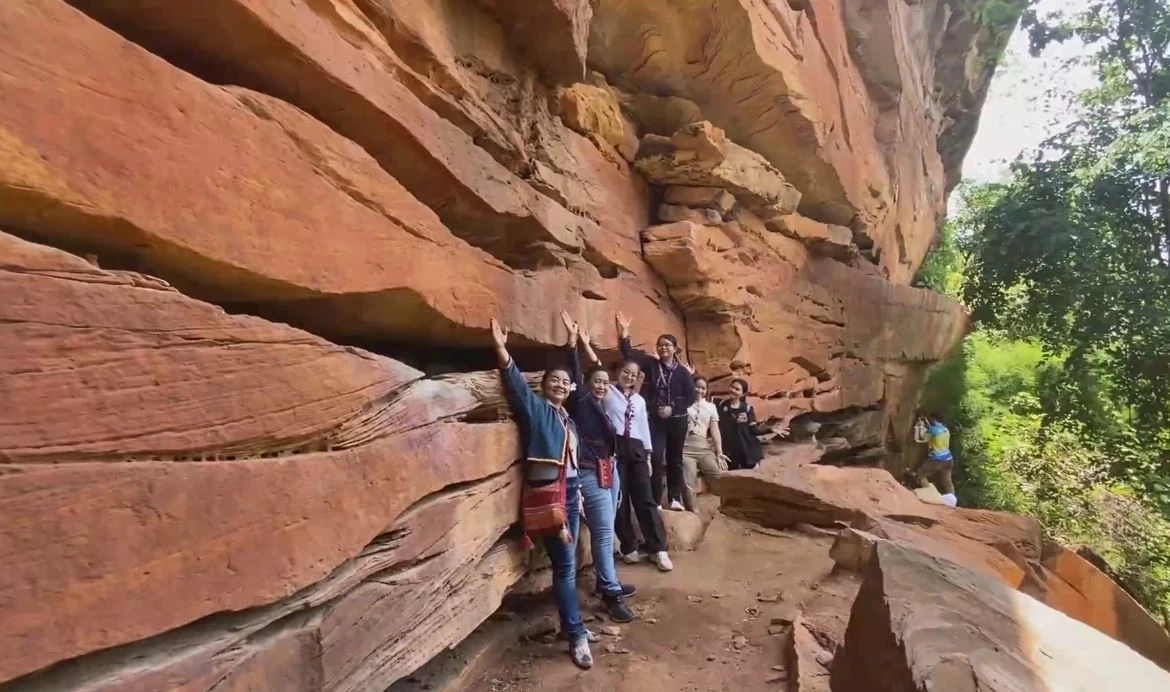 กาฬสินธุ์เปิดจุด Unseen ผาแดงภูสิงห์ พร้อมพาชมแหล่งธรณีธรรมชาติสวยงาม