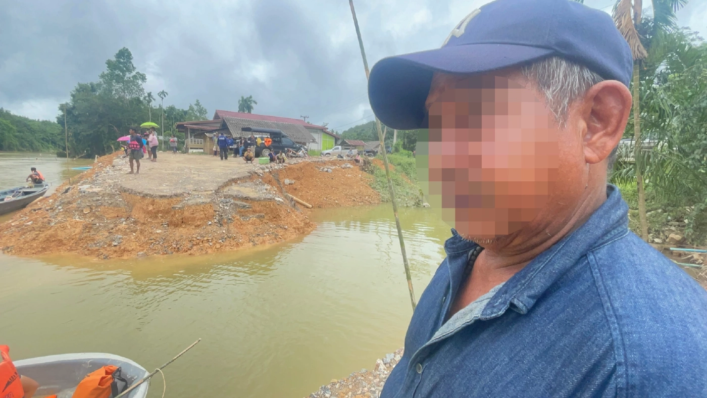 นายจรูญ เกตุชู บิดาของ ส.อ.บุญฤทธิ์ เกตุชู 