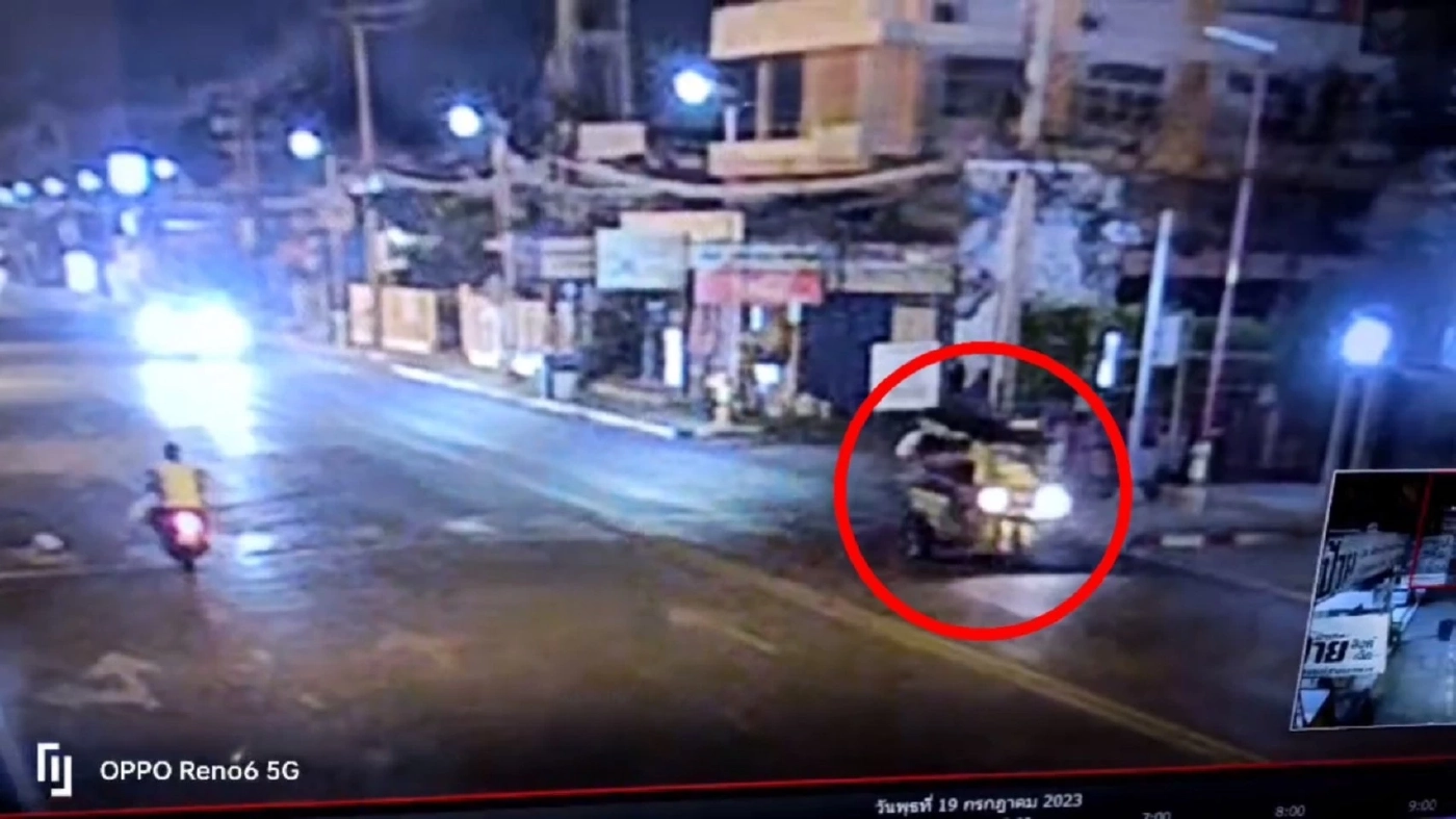 เปิดภาพวงจรปิด ไล่ล่าตามหา"รถตุ๊กๆ" ซิ่งชนหญิง 70 ปีหลบหนี แจ้งตร.คดีไม่คืบ