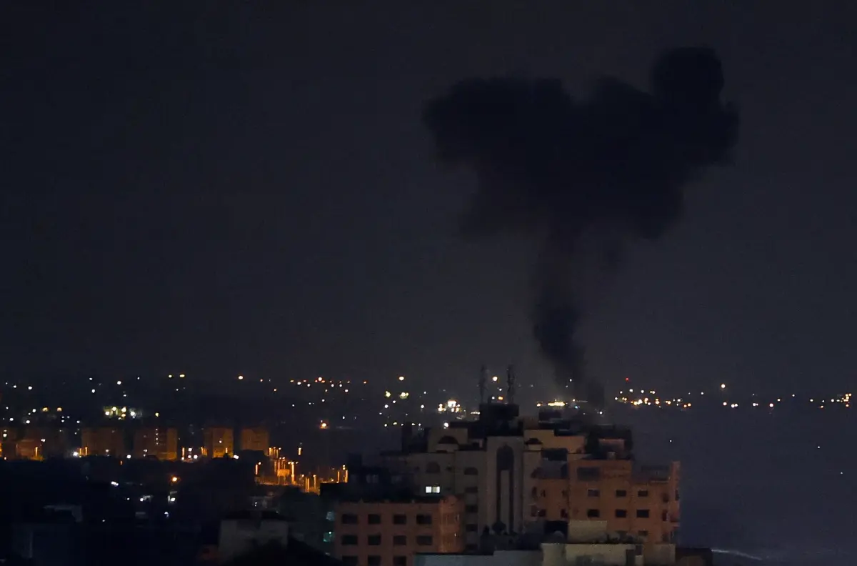 อิสราเอลโจมตีทางอากาศถล่มกาซา-ถอนกำลังจากเจนิน