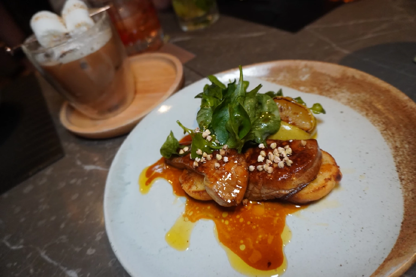 ตับห่านจากฮังการี่ทอด