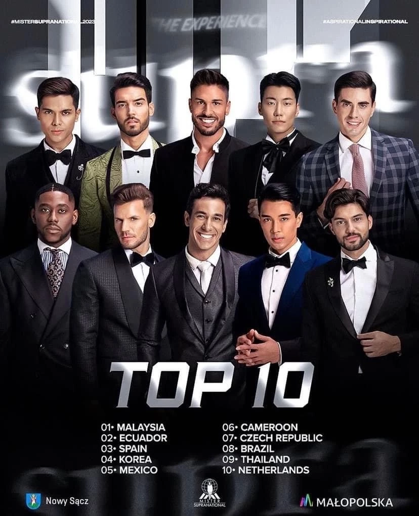 "ธ๊อป" คว้าแอมบาสเดอร์เอเชีย เข้ารอบTop10  สเปน ได้ตำแหน่งมิสเตอร์ซูปร้าฯ