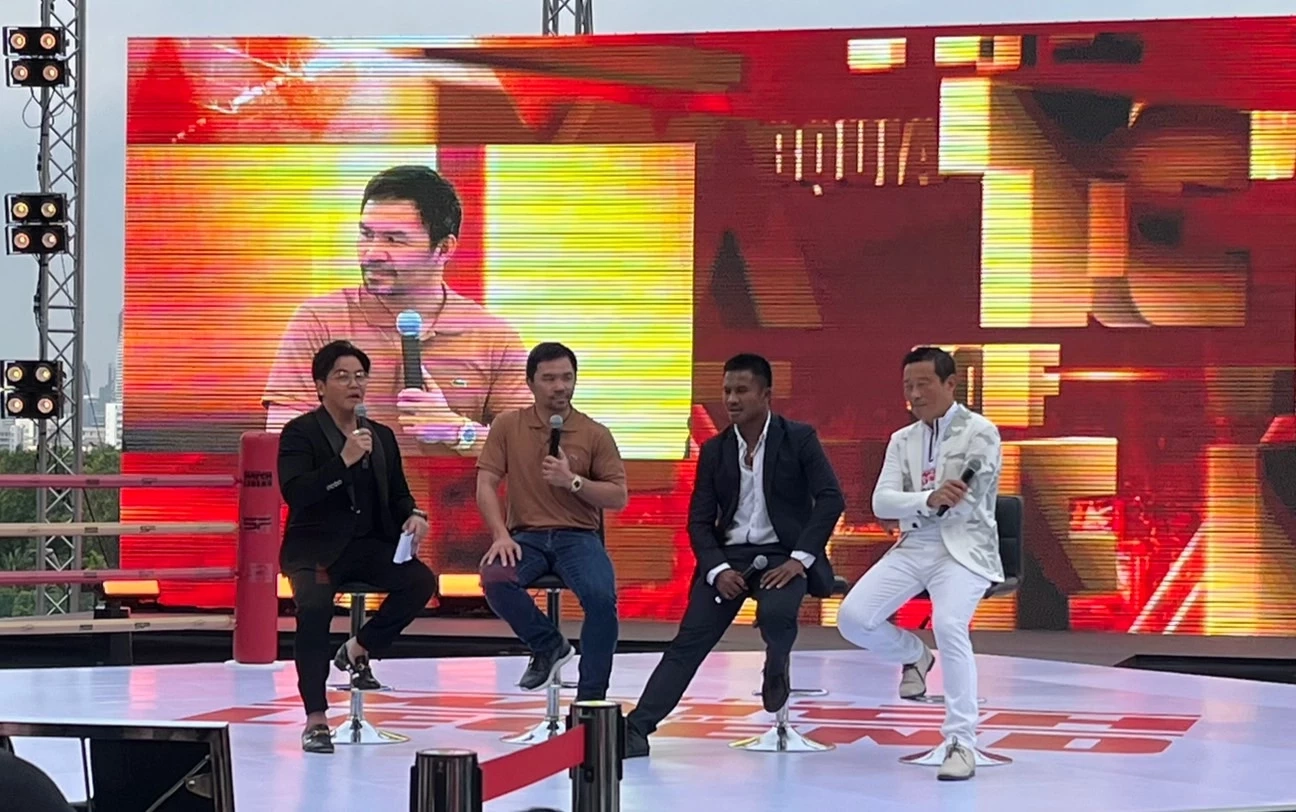 "ปาเกียว vs บัวขาว" ดวลหมัดต้นปีหน้า "เสี่ยวินิจ" เผยทุ่มงบกว่า 800 ล้านจัดคู่หยุดโลก