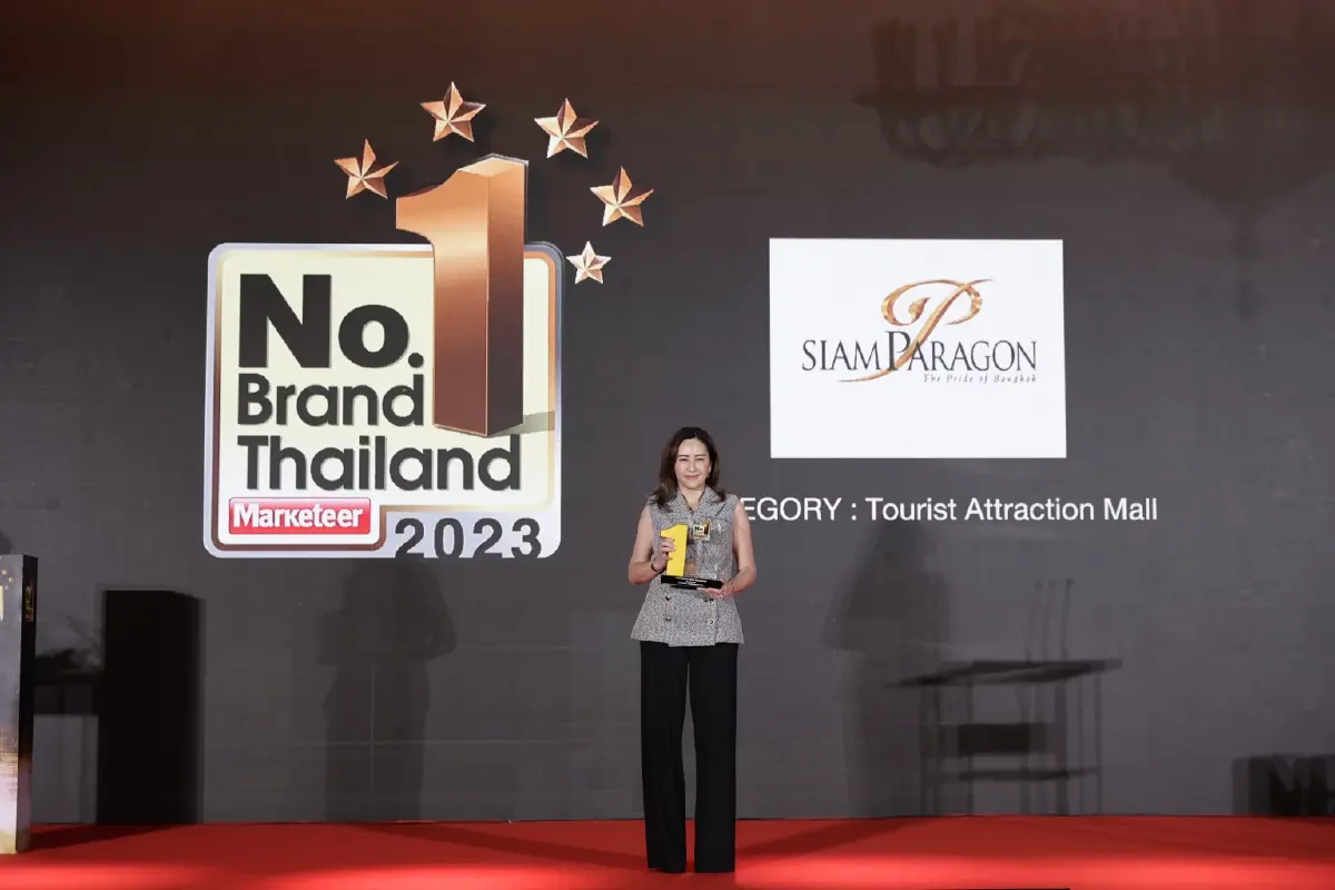สยามพารากอน -ไอคอนสยาม คว้ารางวัลสุดยอดศูนย์การค้า Tourist Attraction Mall