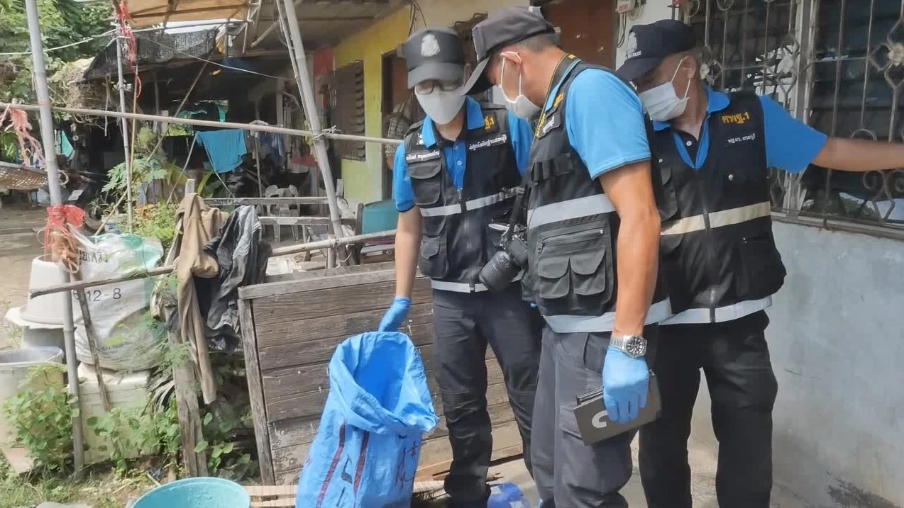 ผัวตีนโหด เห็นเมียเป็นกระสอบทราย ทะเลาะกันเลยกระทืบดับคาห้องเช่า