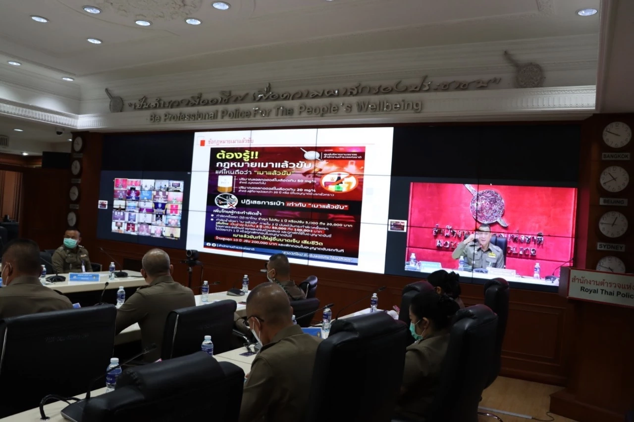 ผบ.ตร.กำชับ ตร.ต้องไม่ทำผิดเอง ย้ำเมาแล้วขับ ต้องรับโทษวินัย-อาญา