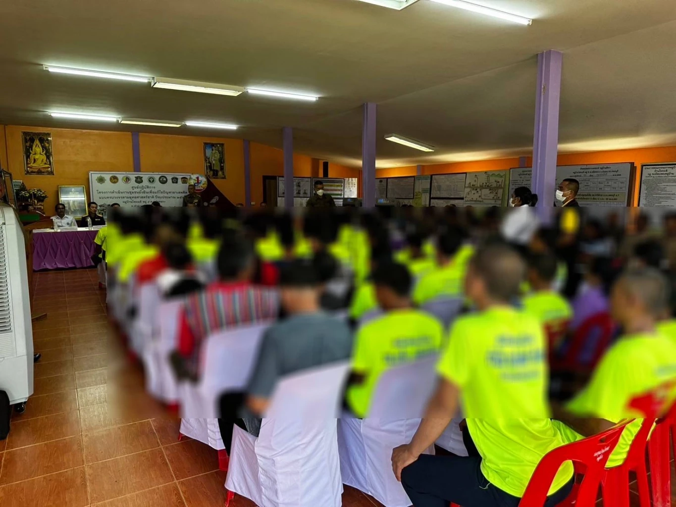 ผบ.ตร. ตรวจเยี่ยมโครงการชุมชนยั่งยืน ชุมชนบ้านโพรงเข้ จ.เพชรบุรี