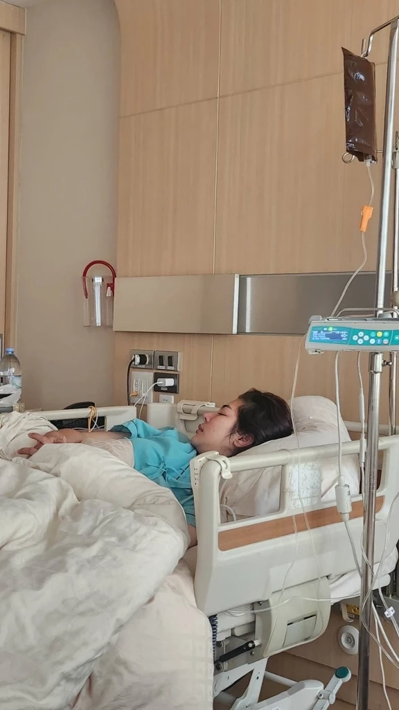 ส่งกำลังใจ "ฝ้าย สุภาพร" แอดมิตด่วนรอบสอง หายใจไม่ออก มีไข้สูง
