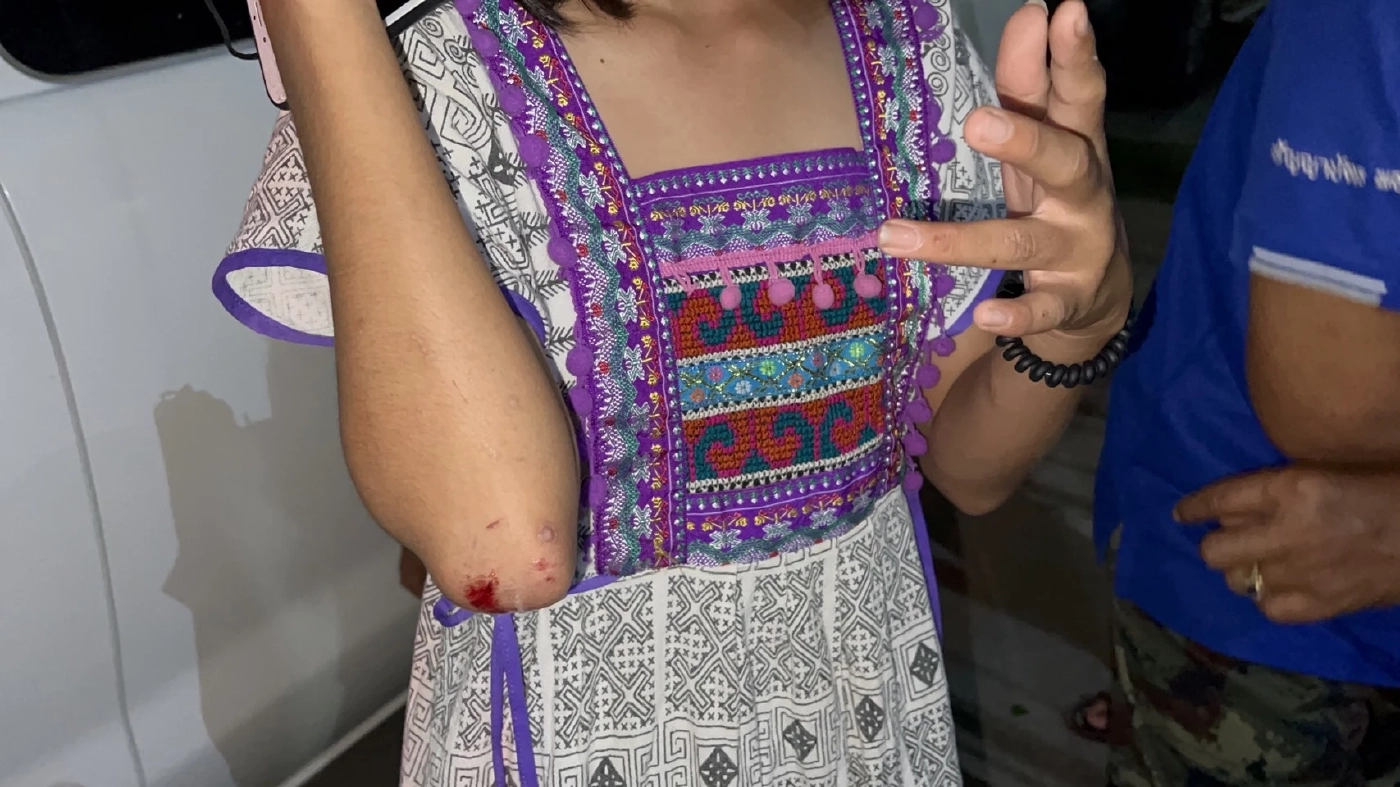 พ่อยกพวกเคลียร์แก๊งขี้เมา แกล้งลูกสาวจนหกล้ม บานปลายยิงสนั่น เจ็บ 3