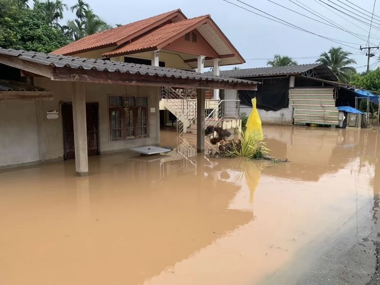 ภาพพื้นที่ที่เกิดน้ำท่วม (แฟ้มภาพ)