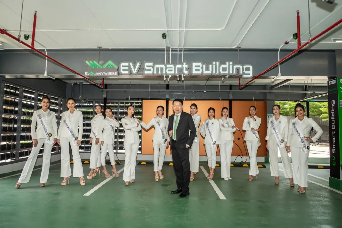 นางสาวถิ่นไทยงาม กว่า 23 คน ร่วมโปรโมท “EV Smart Building” by EA Anywhere