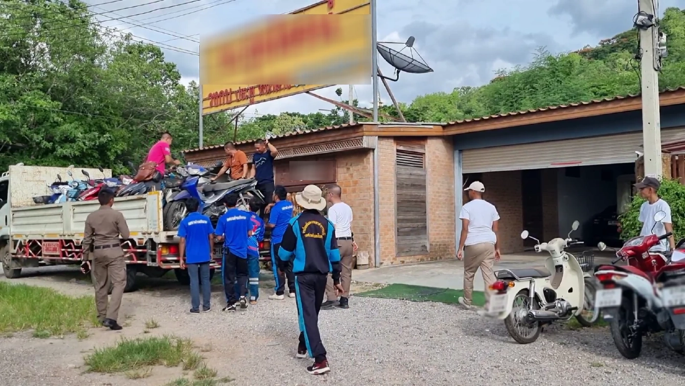 ตะลึง! ค้นโกดังโรงไม้ พบรถยนต์-จยย. 67 คัน เจ้าของอ้างรถจำนำ ดอกร้อยละ 10/ด.