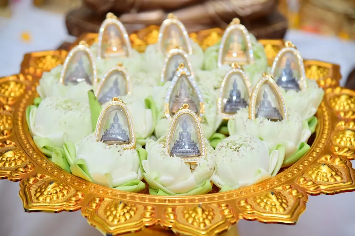"ผบ.ทอ." เป็นประธานพิธีมหาพุทธาภิเษก พระพุทธธรรมราชูทิศ “รุ่นแรก” (ปางสมาธิ)