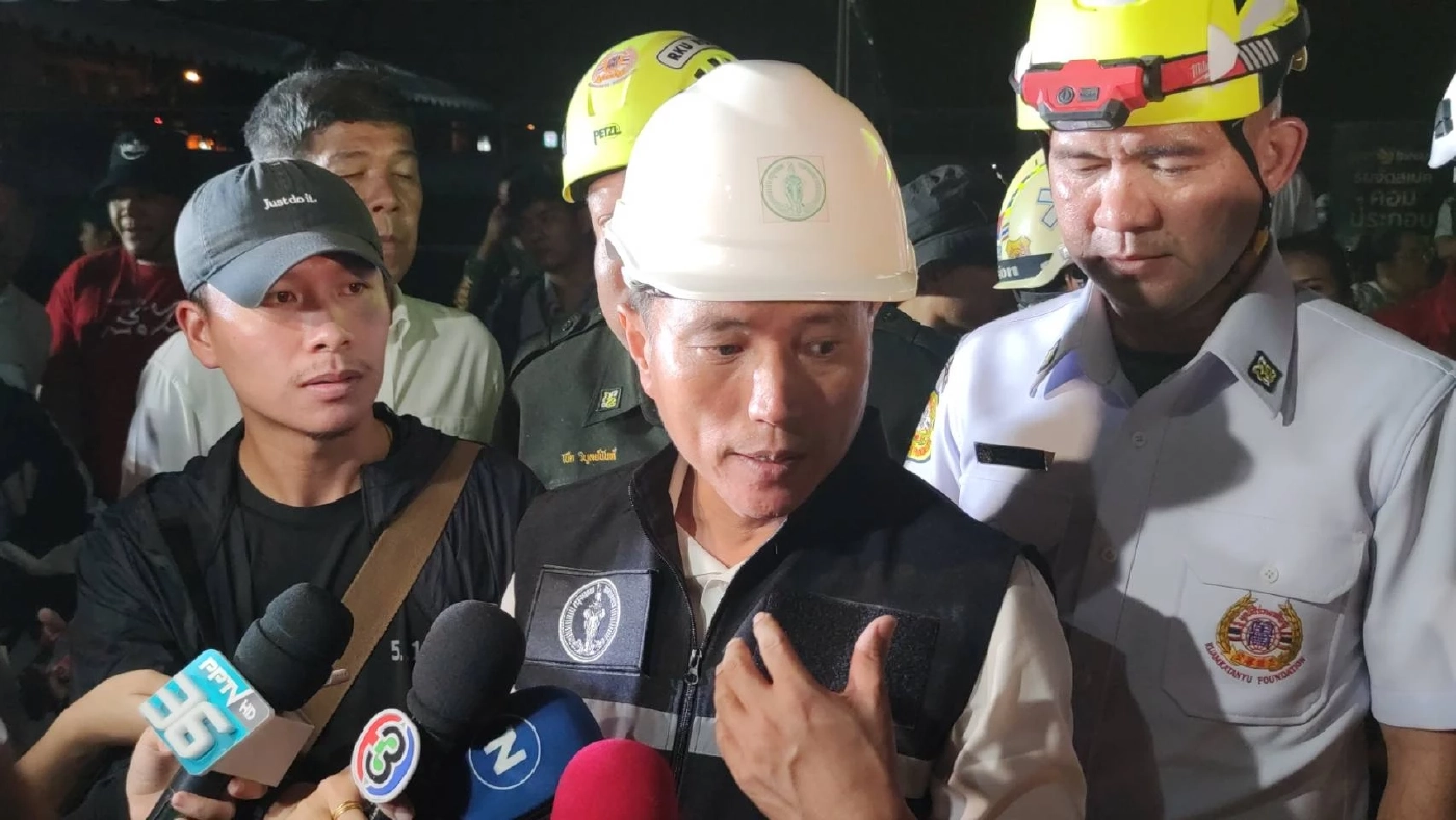 รองผู้ว่าฯ กทม. เผย คาดเหตุเครนยกโครงสร้างสะพานมีปัญหา ทำพังถล่ม ดับ 1 เจ็บ 8