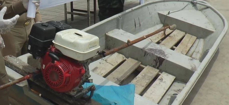 ตร.ตากใบ ยึดไอซ์ 104 กก. มูลค่ากว่า 20 ล้าน คาท่าน้ำขณะขนถ่ายลงเรือส่งมาเลย์