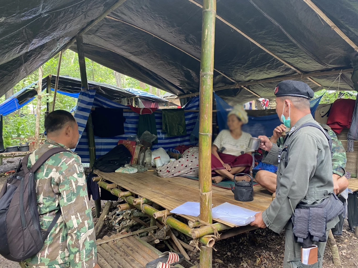 สถานการณ์สู้รบในรัฐคะยา "เมียนมา" ยังหนัก ผู้ลี้ภัยสงครามทะลักเข้าไทย