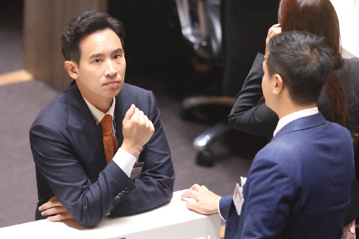 พิธา ลิ้มเจริญรัตน์ หัวหน้าพรรคก้าวไกล และแคนดิเดตฯของพรรค