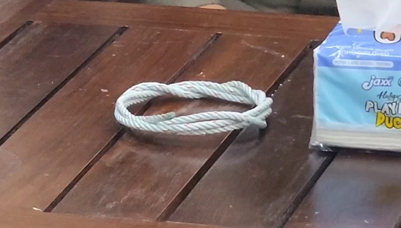 เชือกที่ใช้ลงมือสังหารป้าอ้อย