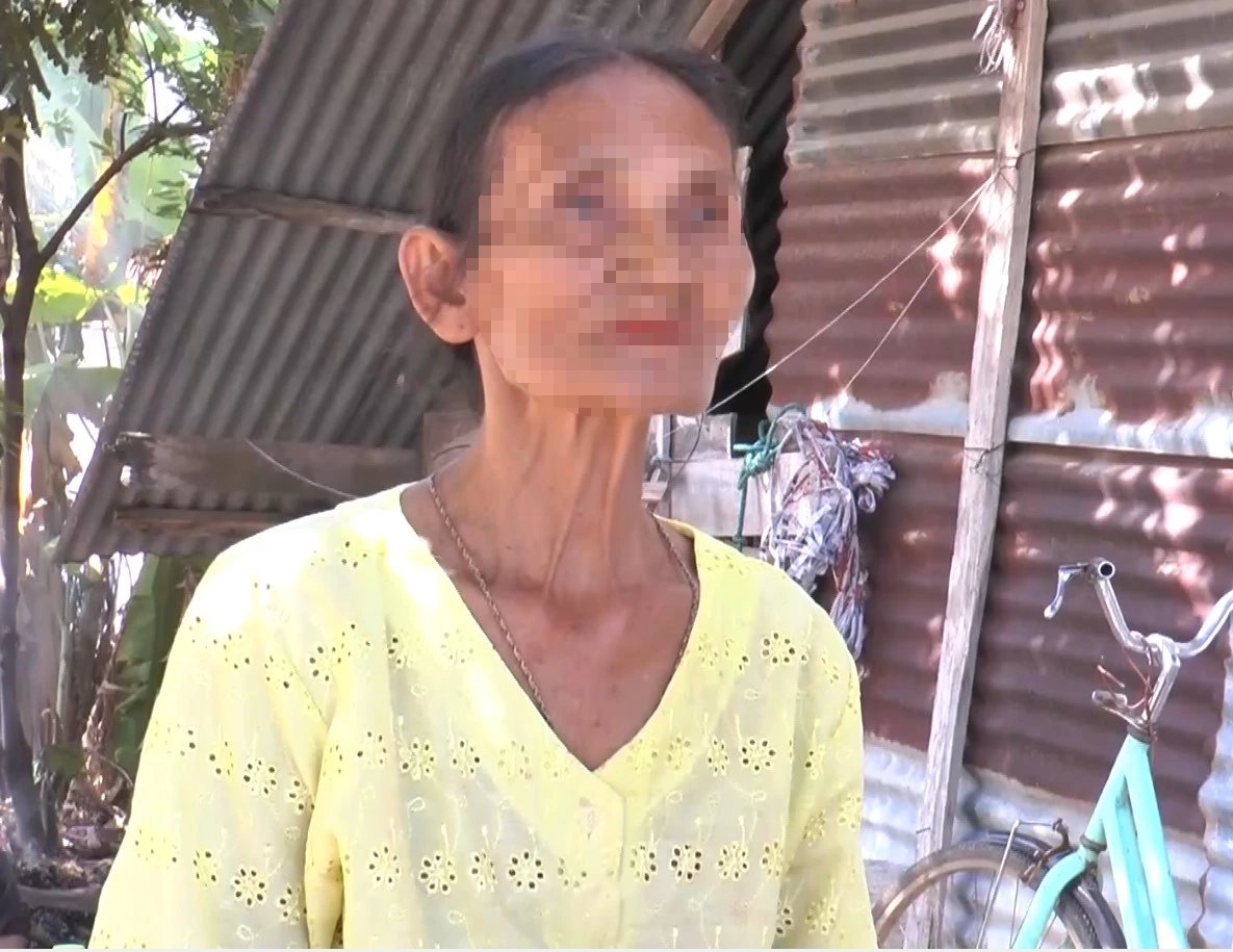 นางเสา จินดาศรี อายุ 68 ปี ย่าของน้องเตย