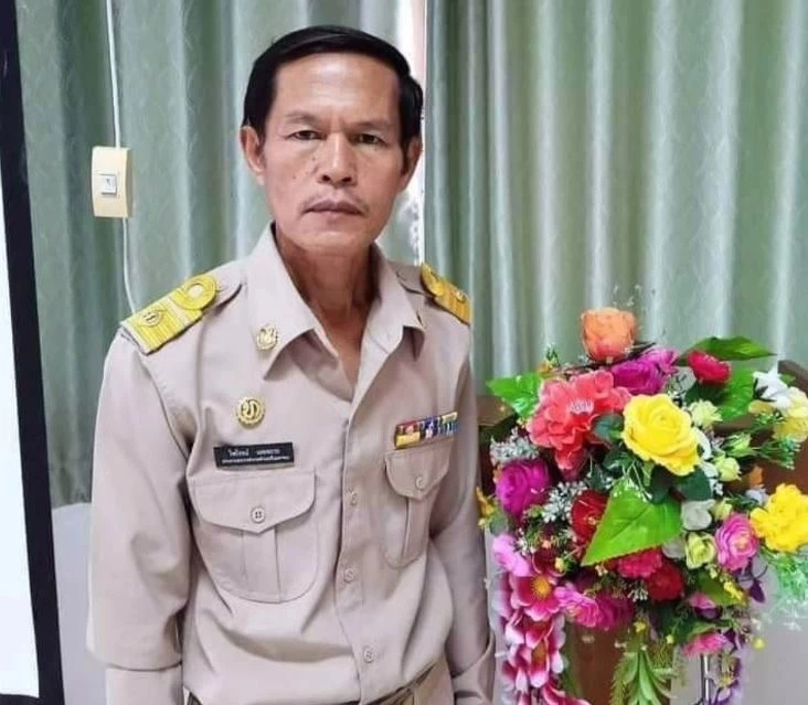 นายไพโรจน์ เมฆขยาย ประธานสภาเทศบาลสันมหาพน