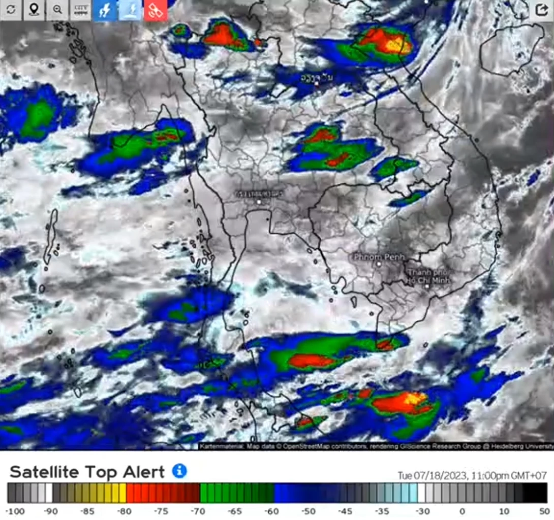 กรมอุตุฯ ประกาศเตือนครั้งสุดท้าย"พายุตาลิม" ส่งผล"ฝนตกหนัก"ถึง 20 ก.ค.นี้